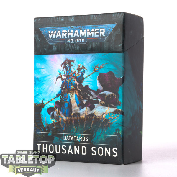 Thousand Sons - Datacards:  - englisch