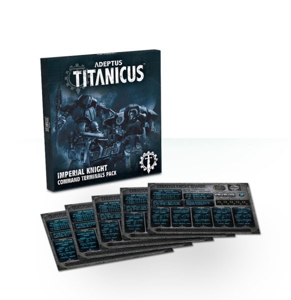 Adeptus Titanicus - Imperial Knight Command Terminals Pack (Englisch)