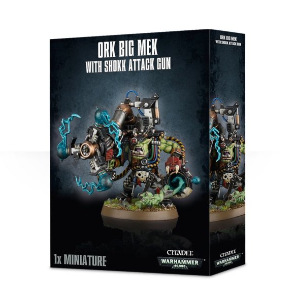 Orks - Big Mek with Shokk Attack Gun