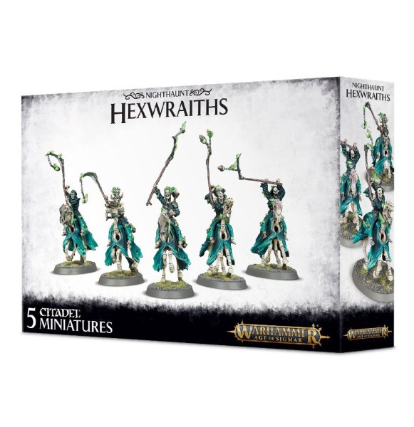 Nighthaunt / Soulblight Gravelords - Hexwraiths / Black Knights