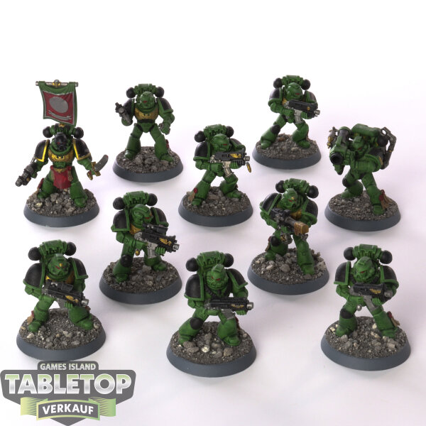 Space Marines - 10 - Tactical Marines - bemalt