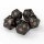 Green Stuff World - 5x D20 20mm Dice - Black