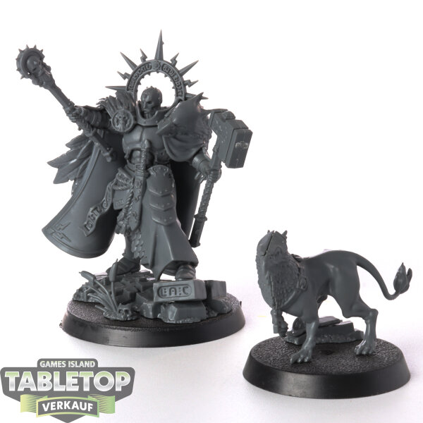 Stormcast Eternals - Lord-Imperatant with Gryph-hound - unbemalt