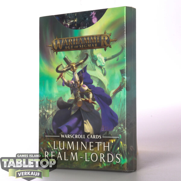 Lumineth Realm Lords - Lumineth Realm Lords - Warscroll Cards 2te Edition - englisch