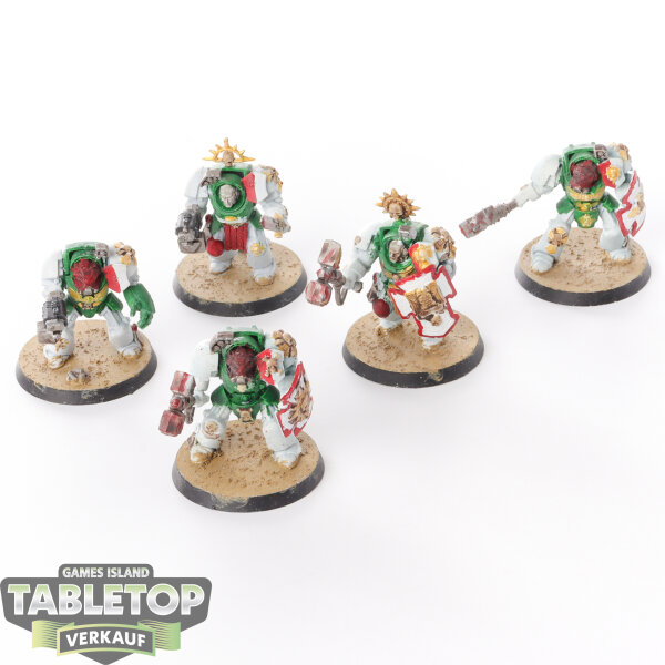 Space Marines - 5 - Terminators - bemalt