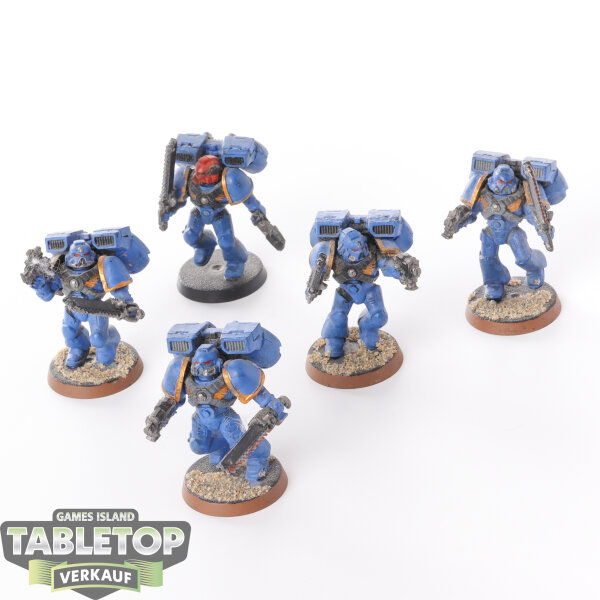 Space Marines - 5 - Assault Marines  - bemalt