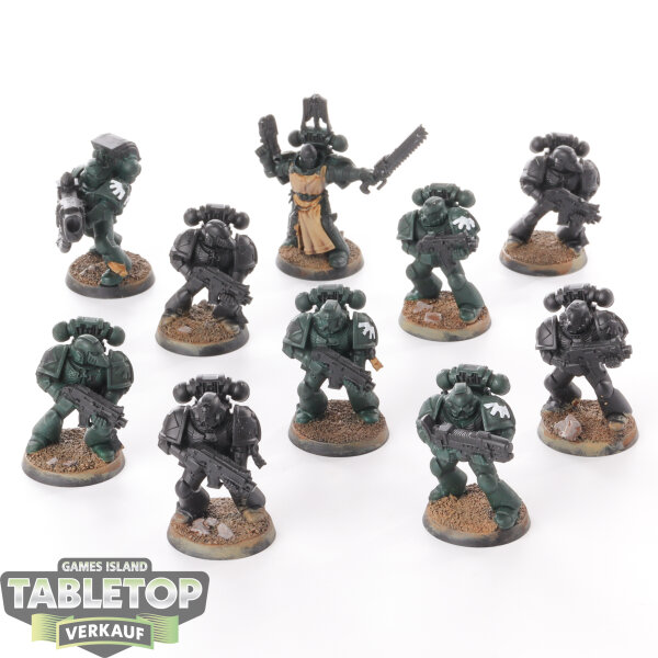 Dark Angels - 10 - Tactical Marines Classic - bemalt