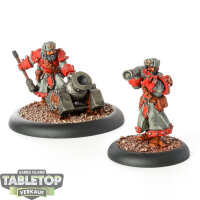 Khador - Winter Guard Mortar Crew - bemalt