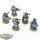 Chaos Space Marines - 5 x Chaos Space Marines Havocs klassisch - bemalt