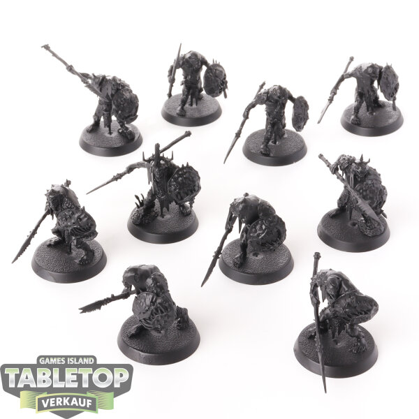 Orruk Warclans - 10 Gutrippaz - grundiert