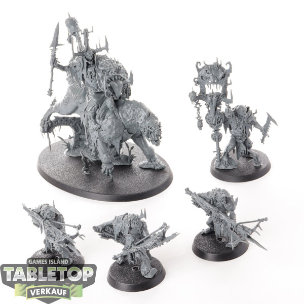 Orruk Warclans - Kruleboyz Boss-Krew - unbemalt