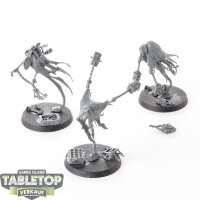 Nighthaunt - 3 x Crawlocke the Jailor - unbemalt