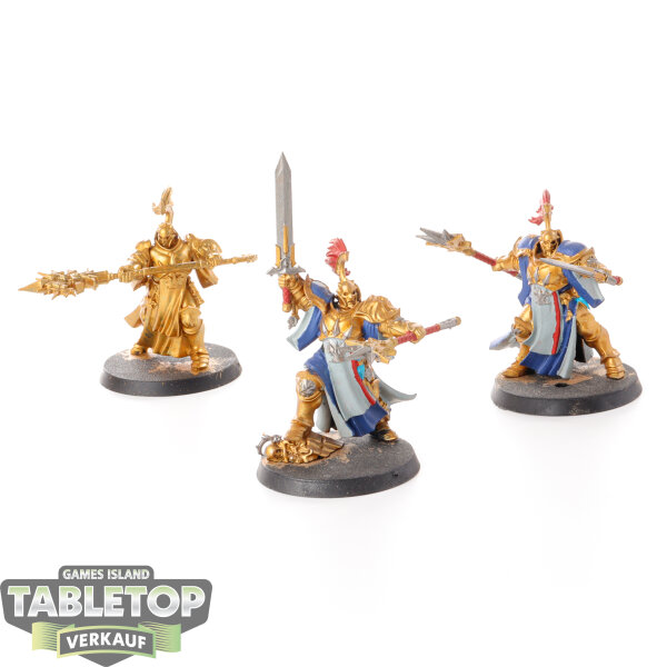 Stormcast Eternals - 3 x Evocators - teilweise bemalt