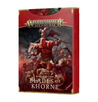 Blades of Khorne - Warscroll Cards (Englisch)