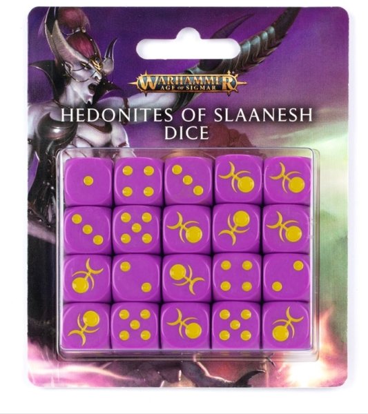Hedonites of Slaanesh - Dice Set