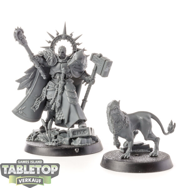 Stormcast Eternals - Lord-Imperatant with Gryph-hound - unbemalt