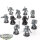 Space Wolves - 10 Grey Hunters - teilweise bemalt