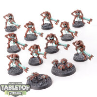 Necrons - 10 Necron Warriors & 2 Scarabs klassisch -...