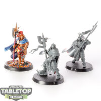 Stormcast Eternals - 3 x Praetors - teilweise bemalt