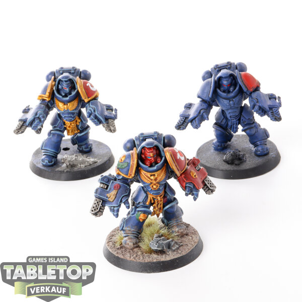 Space Marines - 3 - Primaris Aggressors - bemalt