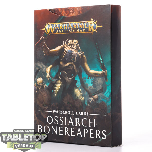 Ossiarch Bonereapers - Warscroll Karten - deutsch