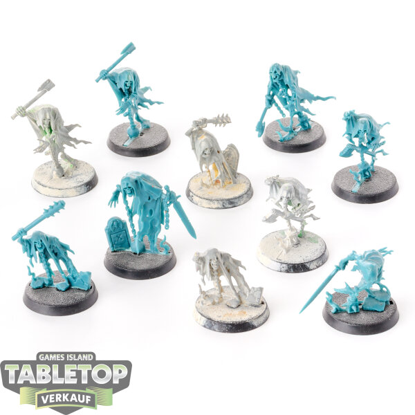 Nighthaunt - 10 - Chainrasp Hordes - grundiert