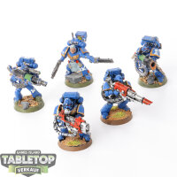 Ultramarines - 5 x Devastator Squad klassisch - bemalt