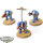 Ultramarines - 3 x Terminator Squad klassisch - bemalt