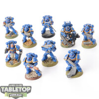 Ultramarines - 10 x Tactical Squad klassisch - bemalt