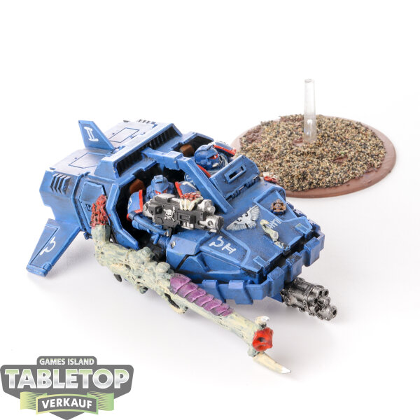 Ultramarines - Land Speeder Tornado - bemalt