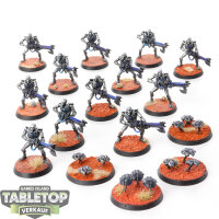 Necrons - 12 x Necron Warriors & 3 x Scarab Swarms...