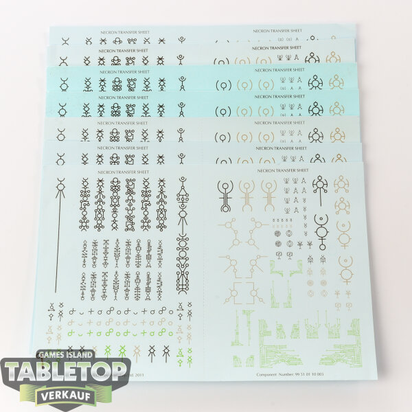 Necrons - 7 - Transfersheet - Sonstiges