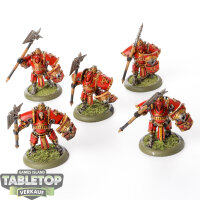 Khador - Man-O-War Shocktroopers  - bemalt