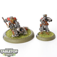 Khador - Winterguard Mortar Crew - bemalt