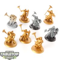 Stormcast Eternals - 8 x Sequitors - teilweise bemalt