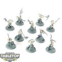 Idoneth Deepkin - 10 x Namarti Thralls - teilweise bemalt