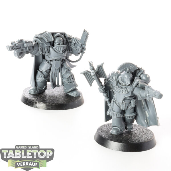 Horus Heresy - Legion Cataphractii Praetor & Chaplain Consul - unbemalt