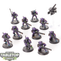 Tau Empire - 10 - Fire Warriors - bemalt