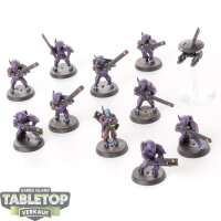 Tau Empire - 10 - Fire Warriors - bemalt