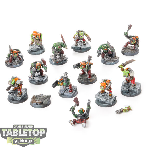 Orks - 13 - Ork Boyz - bemalt