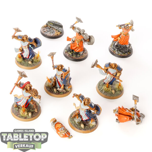 Stormcast Eternals - 8 x Sequitors - bemalt