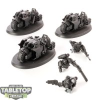 Space Marines - 3 - Outriders - grundiert