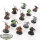 HdR Figuren - Gut - 12 x Warriors of Rohan - teilweise bemalt