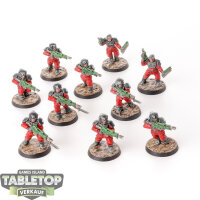 Astra Militarum - 10 x Cadian Shock Troops klassisch -...