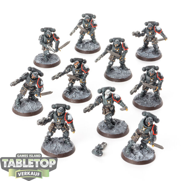 Raven Guard - 10 Primaris Reivers - bemalt