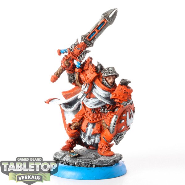 Cygnar - Stormblade Infantry Captain - bemalt