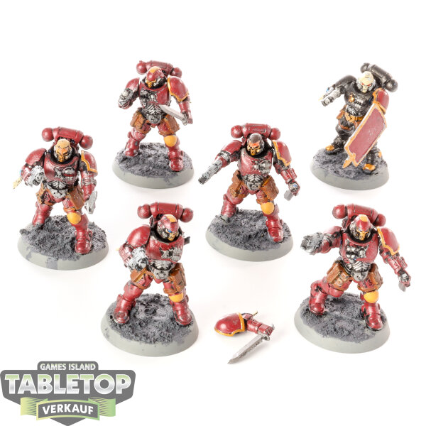 Space Marines - 6 x Primaris Reivers - bemalt