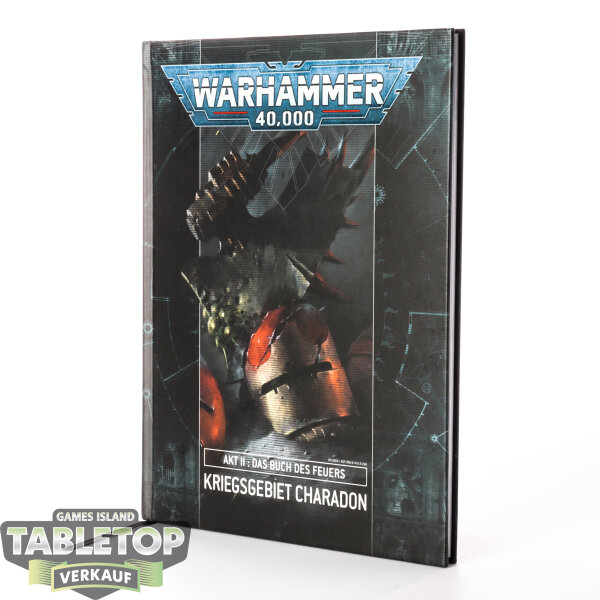 Regelbücher - Warzone Charadon Act II - Book of Fire - deutsch