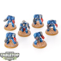 Space Marines - 7 x Terminator Squad klassisch - bemalt