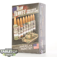 Team Yankee WWII - American Paint Set - Originalverpackt...